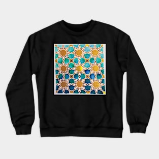 Watercolour Geometry Crewneck Sweatshirt